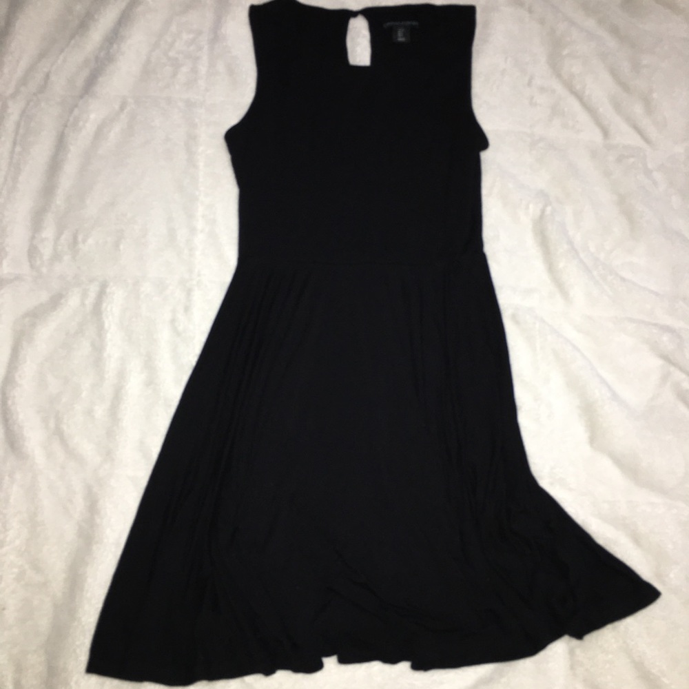 Cynthia Rowley soft layer black dress size small.